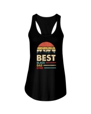 BEST BLACK DAD EVER Ladies Flowy Tank tile