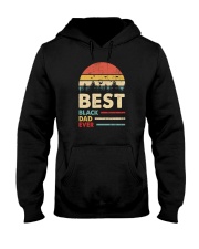 BEST BLACK DAD EVER Hooded Sweatshirt tile