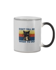 DON'T TELL ME WHAT TO DO Color Changing Mug thumbnail