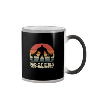 DAD OF GIRLS VINTAGE Color Changing Mug tile