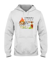 THE CAMPFIRE WAS LIT AND THERE WAS TEQUILA Hooded Sweatshirt thumbnail