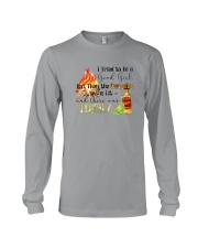 THE CAMPFIRE WAS LIT AND THERE WAS TEQUILA Long Sleeve Tee thumbnail