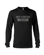 MAY CONTAIN BEER Long Sleeve Tee tile