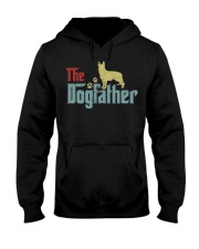 THE DOGFATHER GERMAN SHEPHERD Hooded Sweatshirt tile