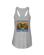 I GOT A PEACEFUL EASY FEELING Ladies Flowy Tank tile