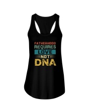 FATHERHOOD REQUIRES LOVE Ladies Flowy Tank tile