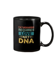FATHERHOOD REQUIRES LOVE Mug tile