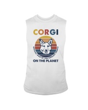 CORGI OFFICIAL DOG OF THE COOLEST PEOPLE Sleeveless Tee tile