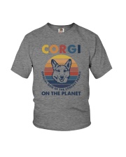 CORGI OFFICIAL DOG OF THE COOLEST PEOPLE Youth T-Shirt tile