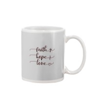 FAITH HOPE LOVE Mug tile