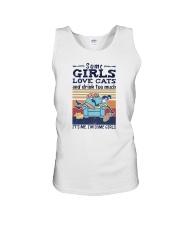 SOME GIRLS LOVE CATS AND DRINK TOO MUCH Unisex Tank tile