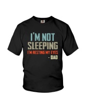 I'M NOT SLEEPING I'M RESTING MY EYES Youth T-Shirt thumbnail