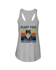 FLUFF YOU CAT Ladies Flowy Tank tile
