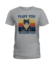 FLUFF YOU CAT Ladies T-Shirt tile