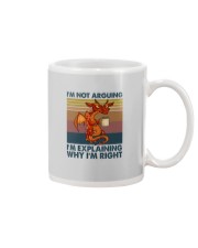 I'M NOT ARGUING COFFEE VINTAGE DRAGON 1 Mug tile