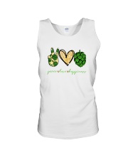PEACE LOVE HOPPINESS Unisex Tank thumbnail
