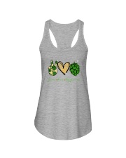 PEACE LOVE HOPPINESS Ladies Flowy Tank thumbnail