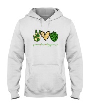 PEACE LOVE HOPPINESS Hooded Sweatshirt thumbnail