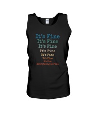 IT'S FINE EVERYTHING IS FINE Unisex Tank thumbnail