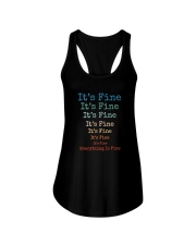 IT'S FINE EVERYTHING IS FINE Ladies Flowy Tank thumbnail