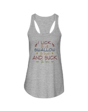 LICK SALT SWALLOW TEQUILA SUCK LIME Ladies Flowy Tank thumbnail