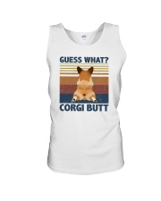 GUESS WHAT CORGI BUTT Unisex Tank thumbnail