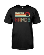 WASH YOUR HANDS VINTAGE Classic T-Shirt front