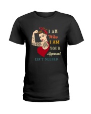 I AM WHO I AM TATTOOS Ladies T-Shirt thumbnail