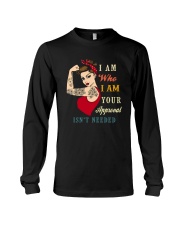I AM WHO I AM TATTOOS Long Sleeve Tee thumbnail