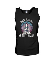 NAMAST'AY 6 FEET AWAY Unisex Tank thumbnail