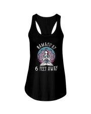 NAMAST'AY 6 FEET AWAY Ladies Flowy Tank thumbnail