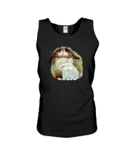 CAT EARS RABBIT Unisex Tank tile