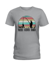REEL COOL DAD Ladies T-Shirt thumbnail