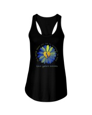 BE KIND DOWN SYNDROME AWARENESS Ladies Flowy Tank thumbnail