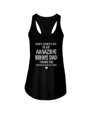 HAPPY FATHER'S DAY AMAZING BONUS DAD Ladies Flowy Tank tile