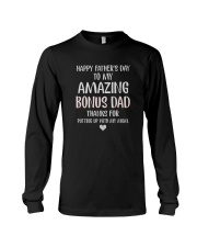 HAPPY FATHER'S DAY AMAZING BONUS DAD Long Sleeve Tee tile