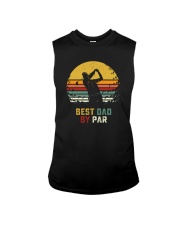 BEST GOLF DAD BY PAR Sleeveless Tee tile