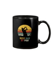 BEST GOLF DAD BY PAR Mug tile