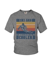 SKI DAD LIKE REGULAR DAD ONLY COOLER Youth T-Shirt tile