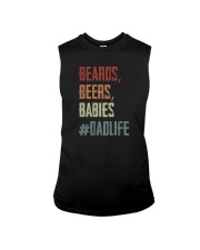 BEARDS BEERS BABIES DADLIFE VINTAGE Sleeveless Tee tile