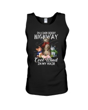ON A DARK DESERT HIGHWAY CATS Unisex Tank thumbnail