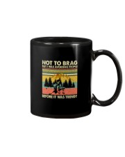 I WAS AVOIDING PEOPLE BEFORE IT WAS TRENDY Mug thumbnail