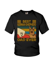 BEST GERMAN SHEPHERD DAD EVER Youth T-Shirt thumbnail