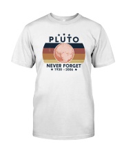 PLUTO NEVER FORGET Classic T-Shirt front