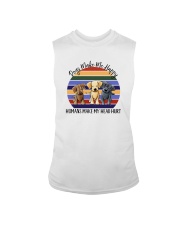 DOGS MAKE ME HAPPY Sleeveless Tee thumbnail