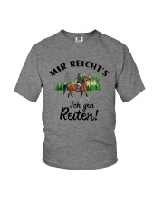 MIR REICHT'S ICH GEH REITEN Youth T-Shirt thumbnail