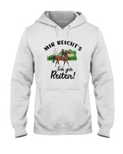 MIR REICHT'S ICH GEH REITEN Hooded Sweatshirt thumbnail