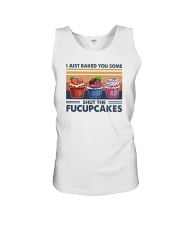 SHUT THE FUCUPCAKES Unisex Tank tile