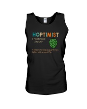 HOPTIMIST EVEYTHING IS BETTER WITH IPA Unisex Tank thumbnail