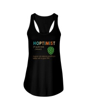 HOPTIMIST EVEYTHING IS BETTER WITH IPA Ladies Flowy Tank thumbnail